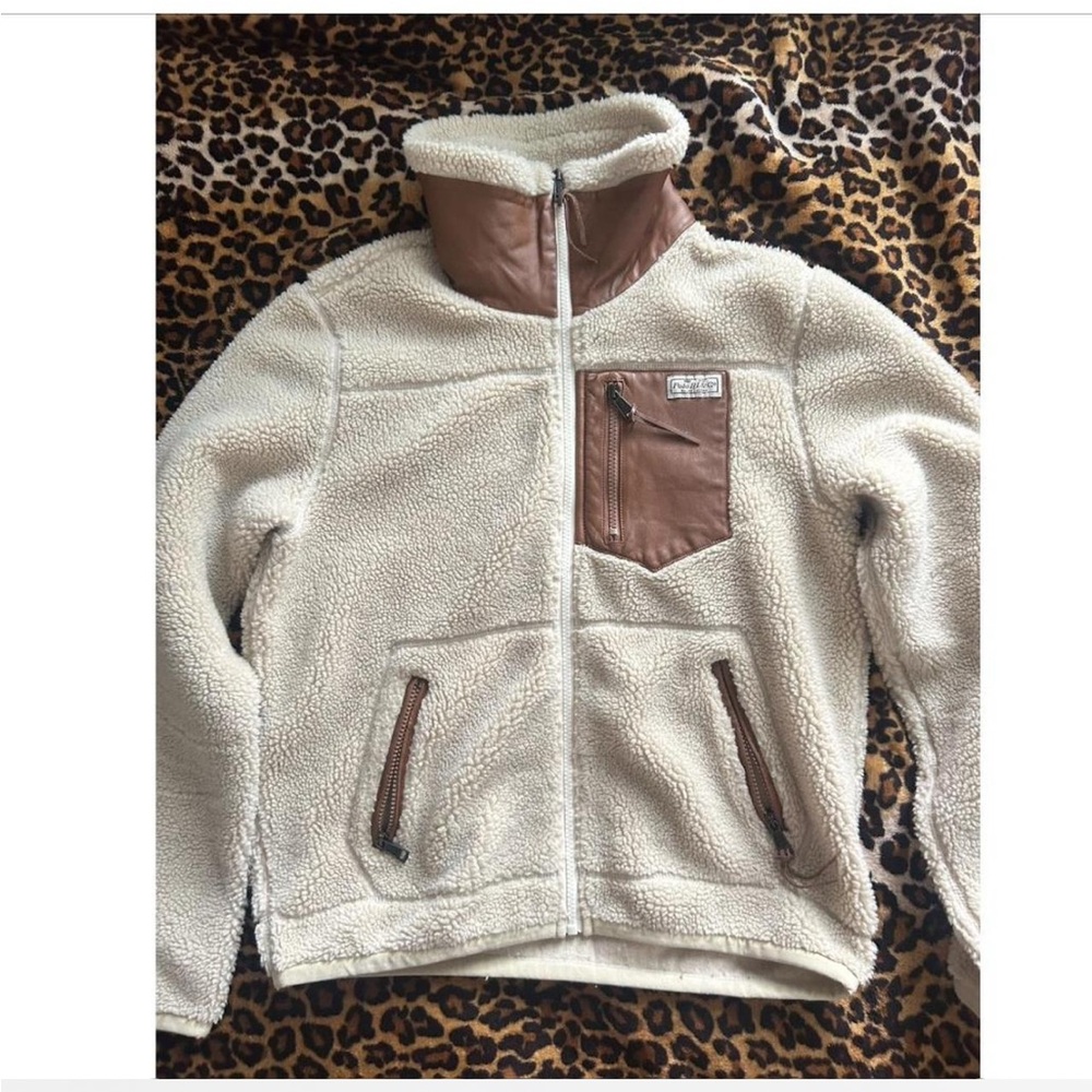 Polo Ralph Lauren Cream Sherpa Jacket
